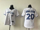 Women Toronto Blue Jays #20 Josh Donaldson Blue Majestic Stitched Jersey,baseball caps,new era cap wholesale,wholesale hats